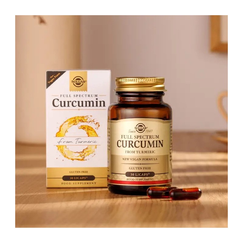 Solgar Curcumin Full Spectrum 30 Softgel