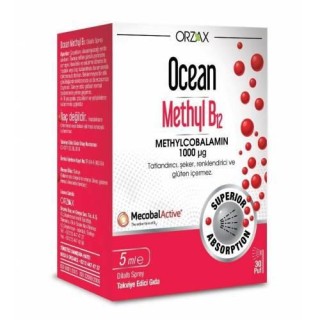 Ocean Methyl B12 1000 Mcg Sprey 5 Ml Ocean Methyl B12 1000 Mcg Sprey 5 Ml