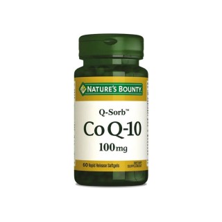 Nature's Bounty Coenzyme Q-10 100 mg (Q-Sorb) 60 Yumuşak Jelatin Kapsül