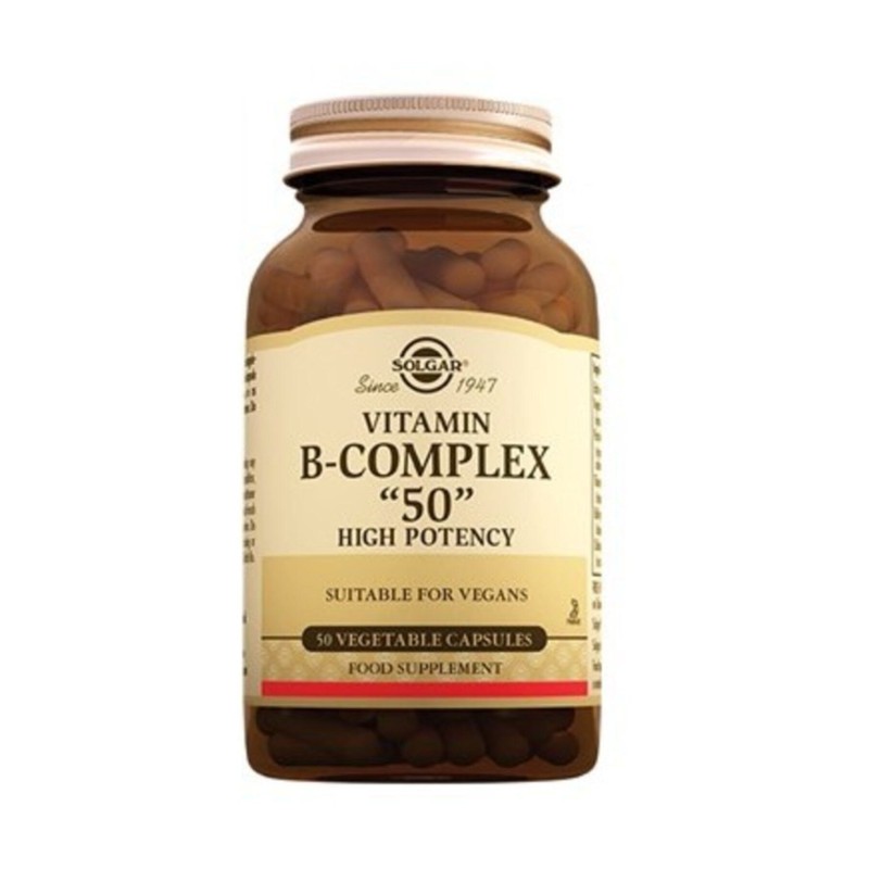 Solgar Vitamin B Complex 50 Kapsül
