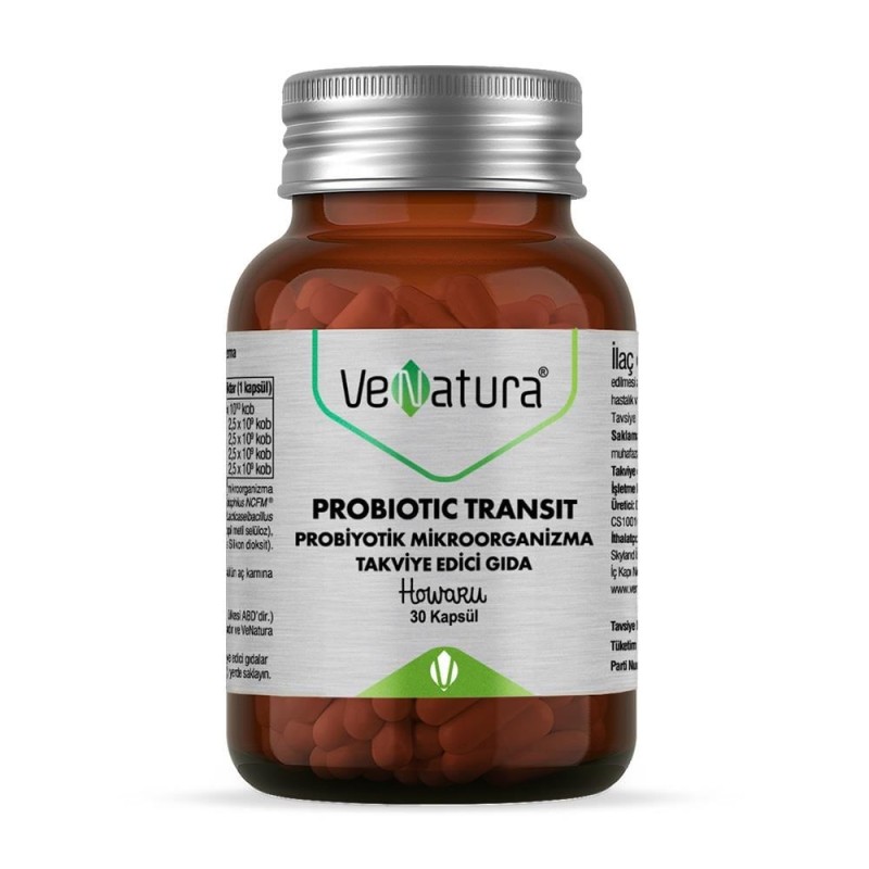 VeNatura Probiotic Transit 30 Kapsül