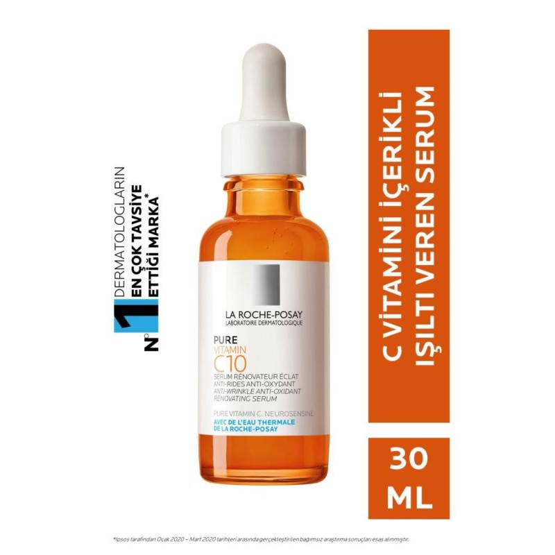 La Roche-Posay Pure Vitamin C10 Serum 30 ml La Roche-Posay Pure Vitamin C10 Serum 30 ml