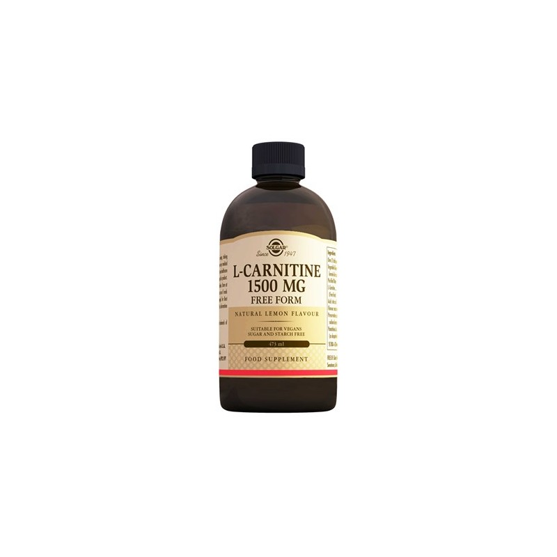 Solgar L-Carnitine 1500 mg 473 ml Solgar L-Carnitine 1500 mg 473 ml