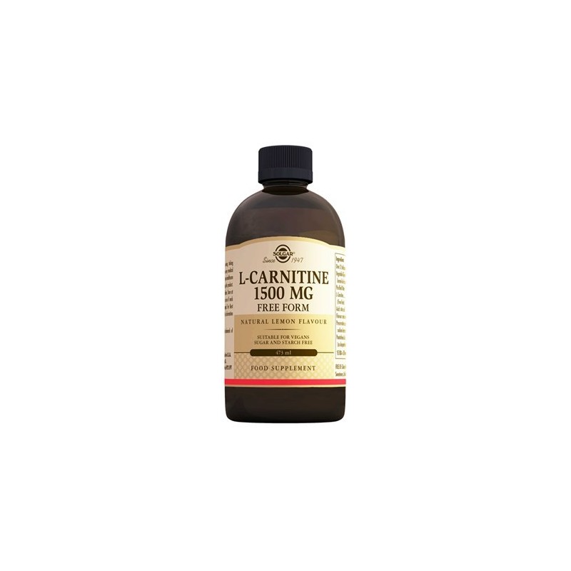 Solgar L-Carnitine 1500 mg 473 ml Solgar L-Carnitine 1500 mg 473 ml