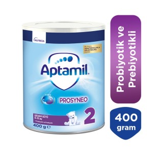 Aptamil Prosyneo 2 Numara Bebek Devam Sütü 400 g Aptamil Prosyneo 2 Numara Bebek Devam Sütü 400 g
