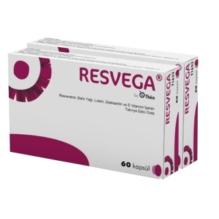 Resvega 60 Kapsül 2 adet Resvega 60 Kapsül 2 adet