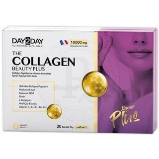 DAY2DAY Collagen Liquid Plus 10.000 Mg 30 Tüp DAY2DAY Collagen Liquid Plus 10.000 Mg 30 Tüp