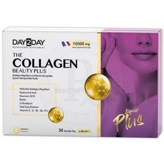 DAY2DAY Collagen Liquid Plus 10.000 Mg 30 Tüp DAY2DAY Collagen Liquid Plus 10.000 Mg 30 Tüp