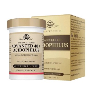 Solgar Advanced 40+ Acidophilus 60 Kapsül Solgar Advanced 40+ Acidophilus 60 Kapsül