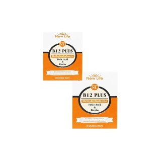 New Life B12 Plus 60 Dil Altı Tablet 2'li Paket