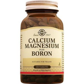 Solgar Calcium Magnesium Plus Boron 100 Tablet