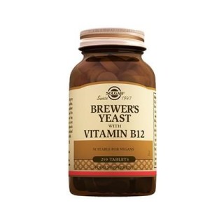 Solgar Brewer s Yeast with Vitamin B12 250 Tablet