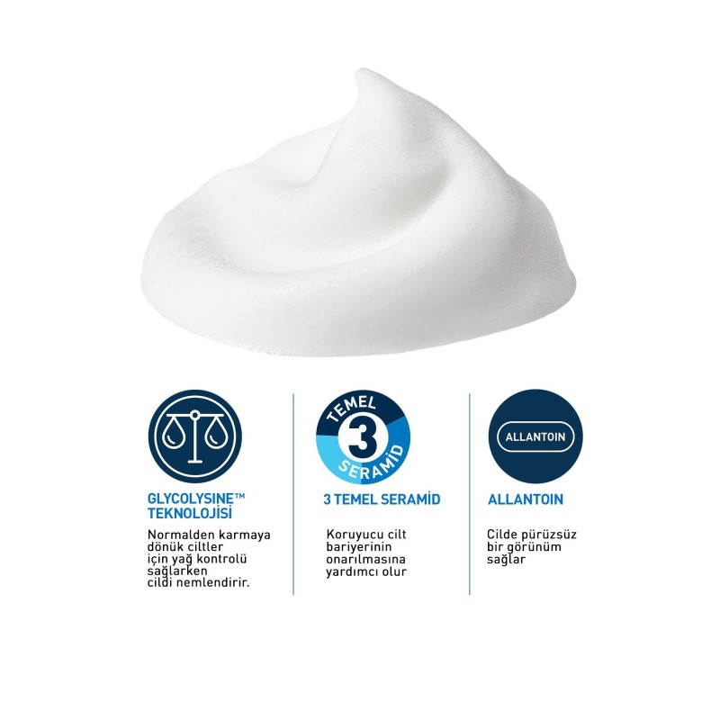 Normal, Karma Ve Hassas Ciltler Için Köpük Temizleyici 148ml