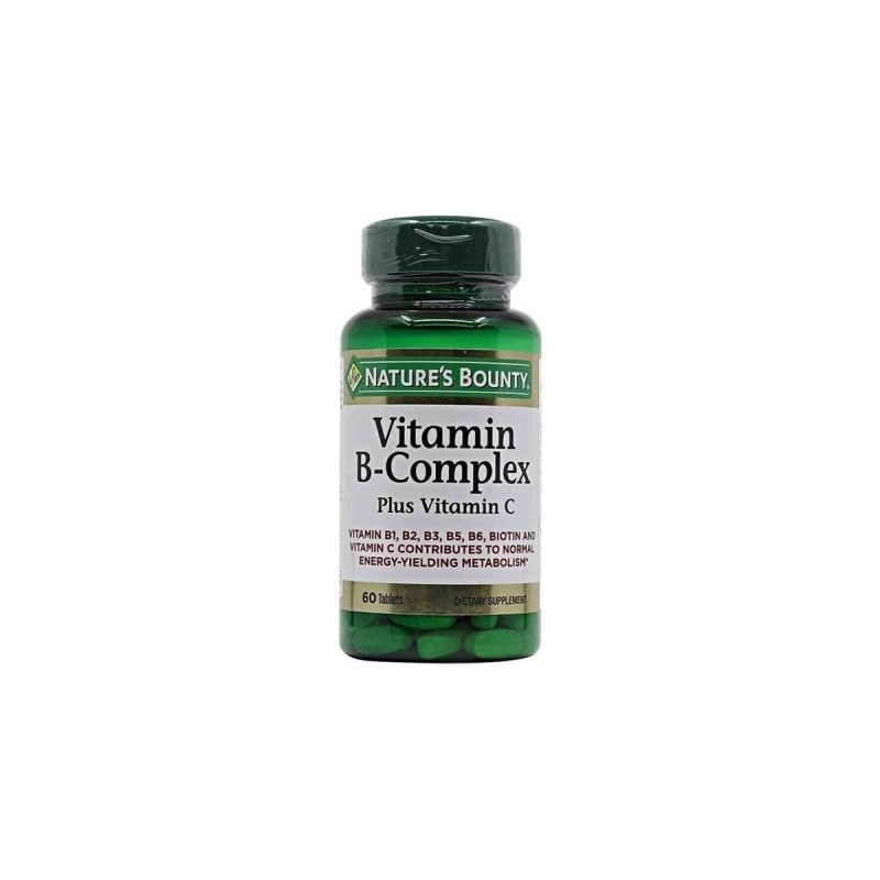 Nature's Bounty B-Complex Plus Vitamin C 60 Tablet