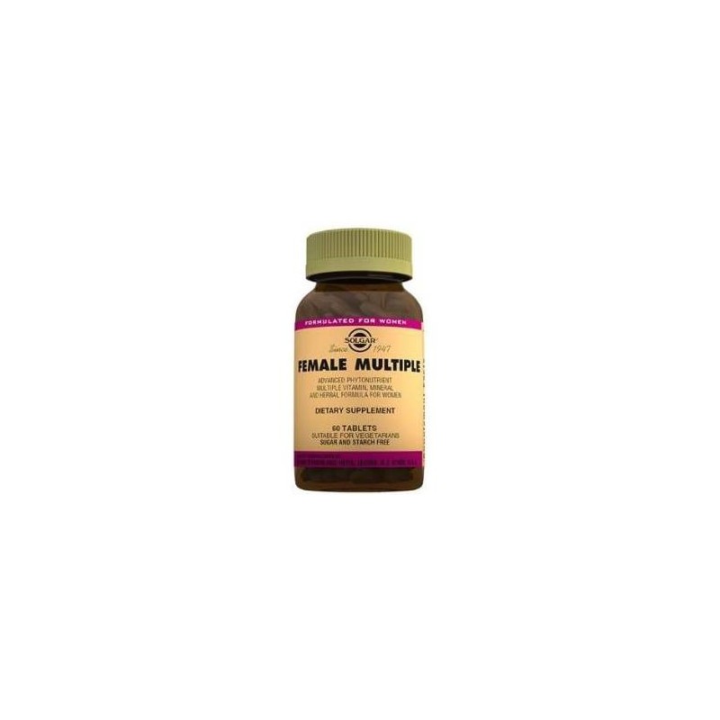 Solgar Female Multiple 60 Tablet Vitamin