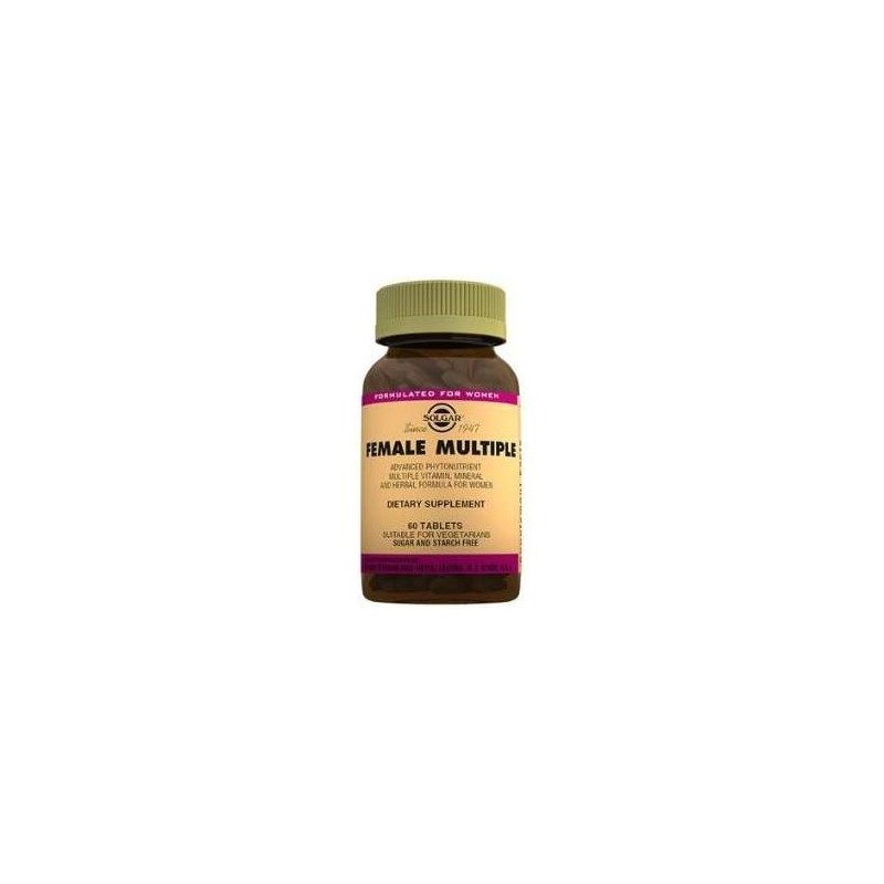 Solgar Female Multiple 60 Tablet Vitamin
