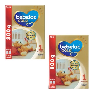 Bebelac Gold 1 800 gr Bebek Sütü 2 Adet