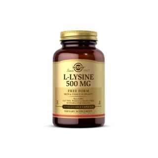 Solgar L-Lysine 500 mg 50 Kapsül Solgar L-Lysine 500 mg 50 Kapsül
