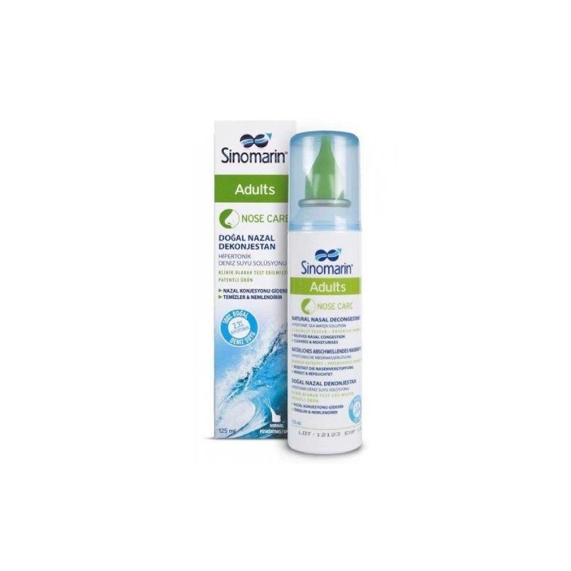 Sinomarin Adults Yetişkinler İçin Deniz Suyu 125 ml