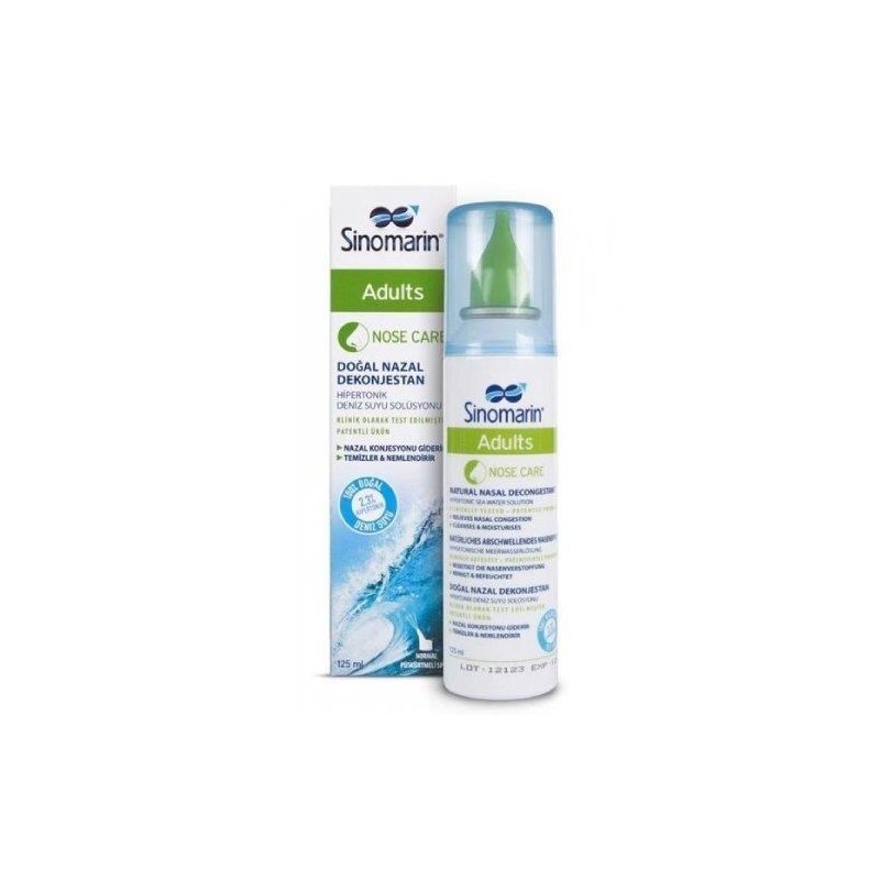 Sinomarin Adults Yetişkinler İçin Deniz Suyu 125 ml