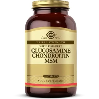 Solgar Glucosamine Chondroitin MSM 120 Tablet