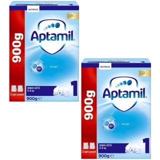 Aptamil 1 Bebek Sütü 900 gr 2 Adet Aptamil 1 Bebek Sütü 900 gr 2 Adet