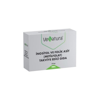 Venatura İnositol ve Folik Asit (Metilfolat) 20 Saşe