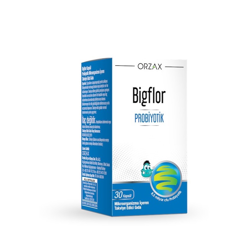 Bigflor Probiyotik Prebiyotik 10 Kapsül