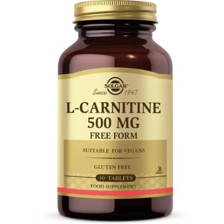 Solgar Maxi L-Carnitine 500 mg 30 Tablet Solgar Maxi L-Carnitine 500 mg 30 Tablet
