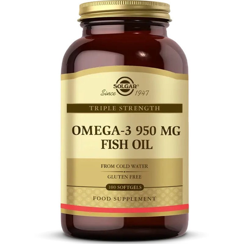 Solgar Omega 3 950 mg 100 Kapsül Balık Yağı