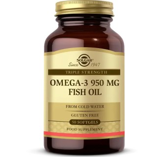 Solgar Omega 3 950 mg 50 Kapsül Balık Yağı Solgar Omega 3 950 mg 50 Kapsül Balık Yağı