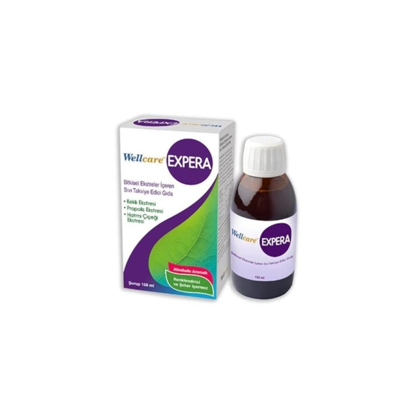 Wellcare Expera Şurup 150 ml Wellcare Expera Şurup 150 ml
