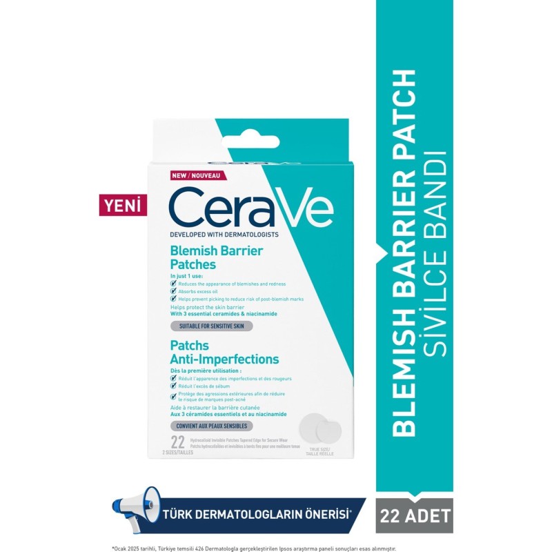 CeraVe Blemish Barrier Patch Sivilce Bandı