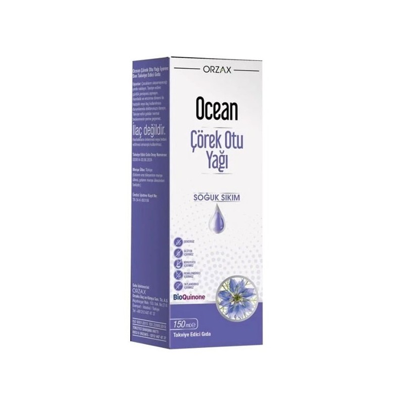 Ocean Çörek Otu Yağı 150 ml
