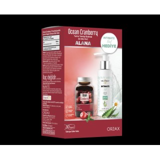 Ocean Cranberry 30 Kapsül Alana Neutracy Intımate Jel Hediye