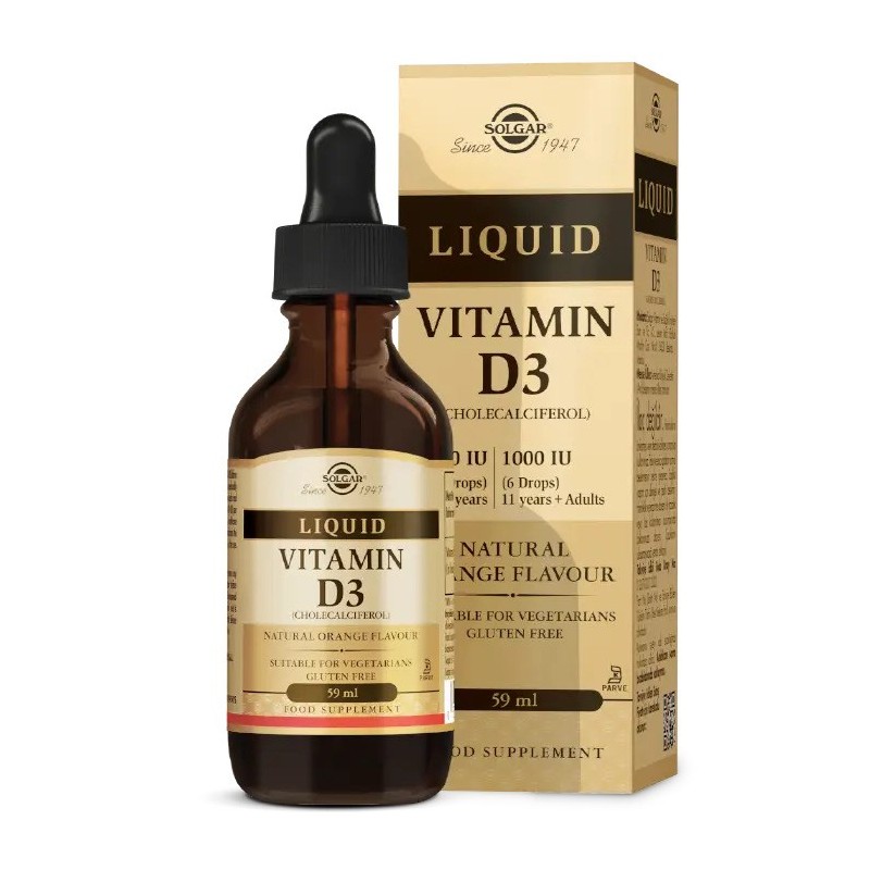 Solgar Vitamin D3 1000 Iu 59ml