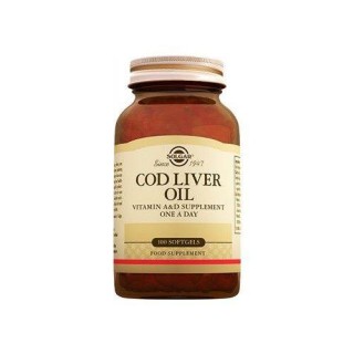 Solgar Cod Liver Oil 100 Softjel