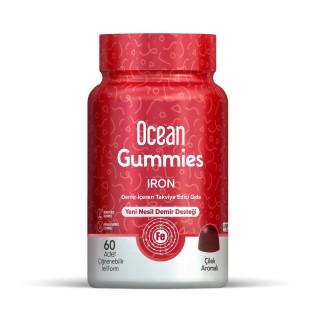 Ocean Gummies Iron 60 Jel Form