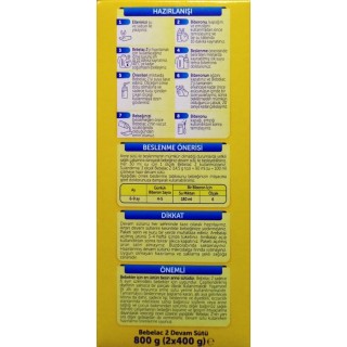 Bebelac 2 Devam Sütü 800 gr