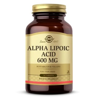 Solgar Alpha Lipoic Acid 600 Mg 50 Tablet