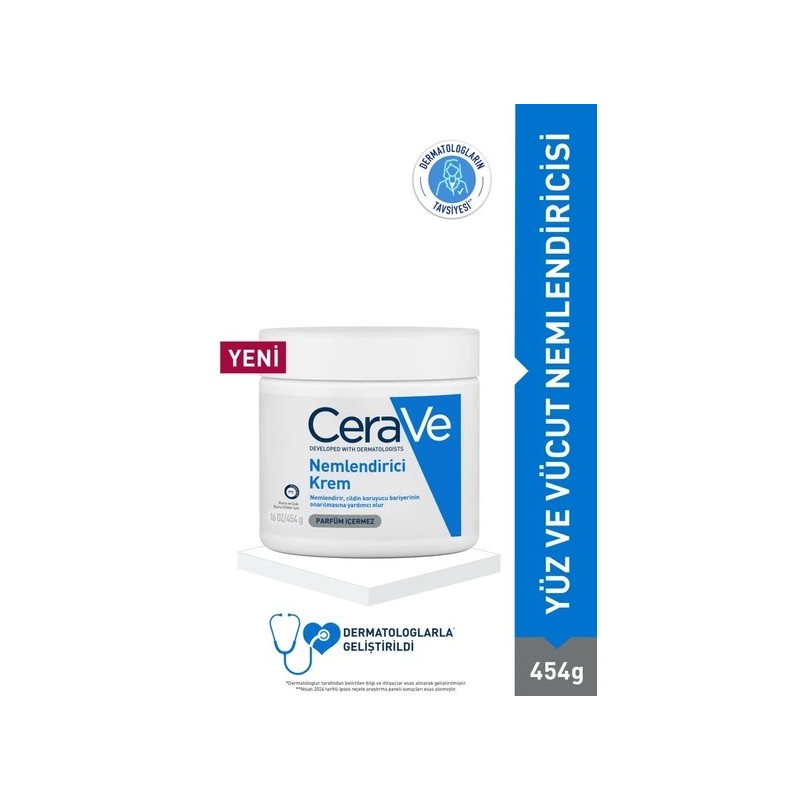 Cerave Moisturising Cream Nemlendirici Krem 454 gr