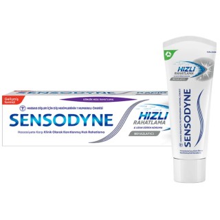 Sensodyne Hızlı Rahatlama Beyazlatıcı 75 ml Diş Macunu
