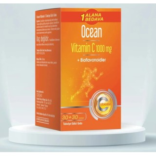 Ocean Vitamin C 1000 mg 30+30 Tablet 1 Alana 1 Bedava (60 Tablet)