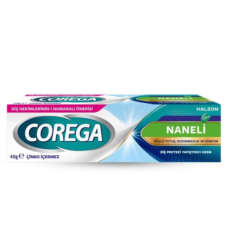 Corega Naneli 40 gr Diş Protezi Yapıştırıcı Krem