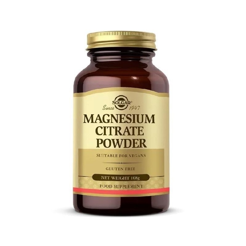 Solgar Magnesium Citrate Powder 108 gr Toz