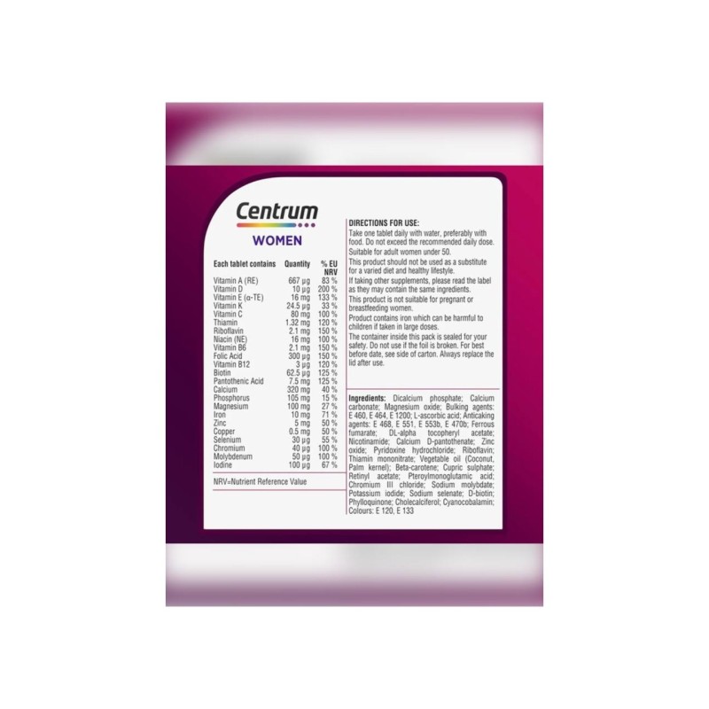Centrum WOMEN Adult 30 Tablet