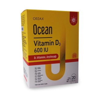 Ocean Vitamin D3 600 IU Sprey 20ml