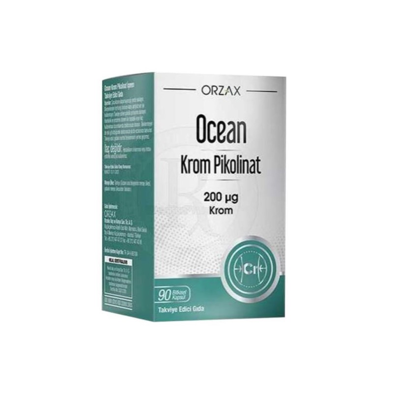Ocean Krom Pikolinat 20 mcg 90 Kapsül