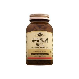 Solgar Chromium Picolinate 200 mcg 90 Kapsül