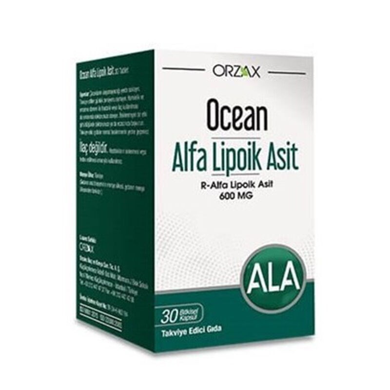 Ocean Alfa Lipoik Asit 600 mg 30 Kapsül